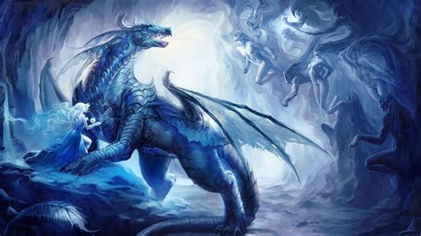 Blue Dragon Wallpaper - WallpaperSafari