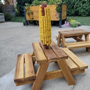 Squirrel Feeder Picnic Table - Etsy