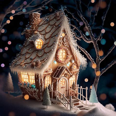 Gingerbread Christmas house by saraheferya on DeviantArt