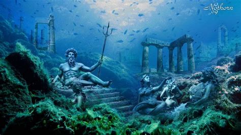 Atlantis Underwater Wallpaper