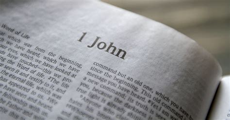 1 John - Bible Book Chapters and Summary - New International Version