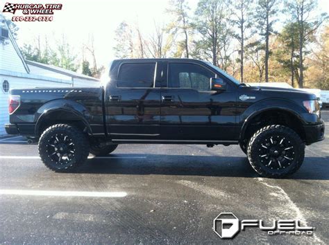 Ford F 150 Fuel Nutz D251 Matte Black & Milled 0 X 0