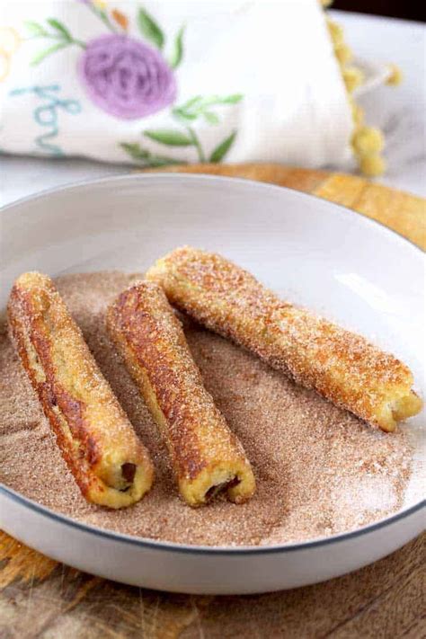 Nutella French Toast Roll-Ups - Princess Pinky Girl