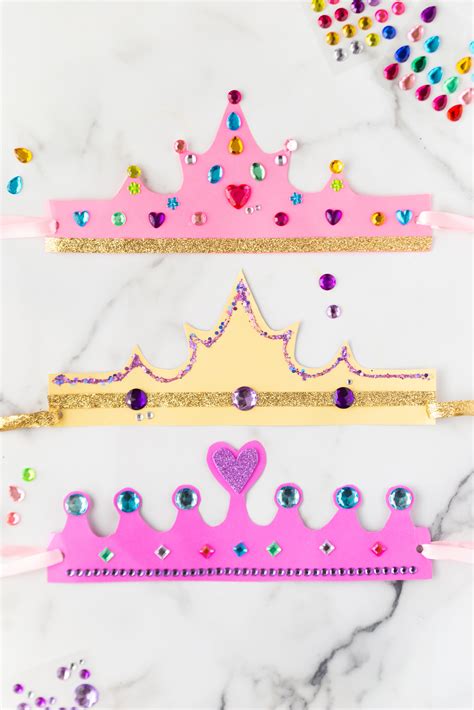 How to Make a Paper Crown for a Princess Easy - Freeman Therter