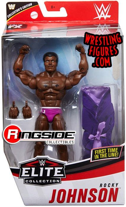 Rocky Johnson - WWE Elite 80 Exclusive WWE Toy Wrestling Action Figure ...