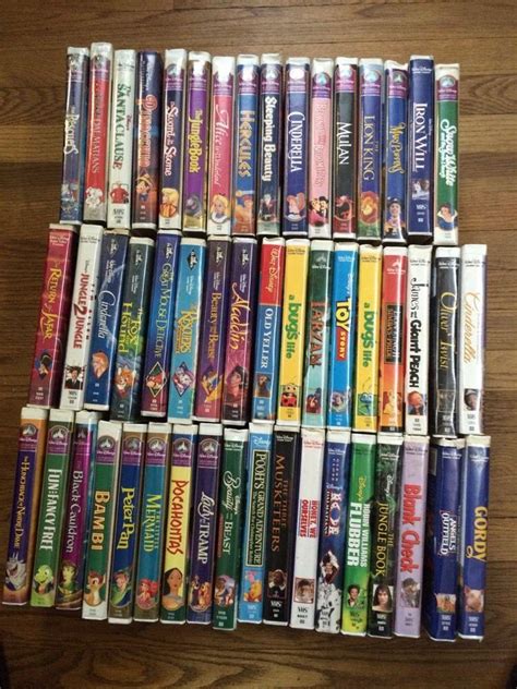 Disney Vhs Lot Tapes | Images and Photos finder