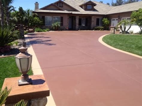 Colored Concrete Driveways - How to Choose a Driveway Color - Concrete ...