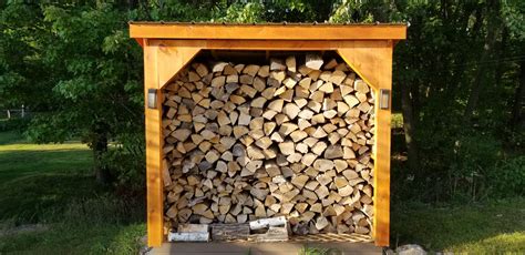 #FWS4X8 4x8' Fire Wood Storage Shed – Maxwell Garden Centre