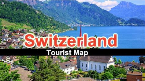 Tourist Map of Switzerland in 2022