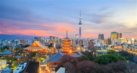 Japan tokyo, skyline, clouds, sunset, buildings, City, HD wallpaper ...