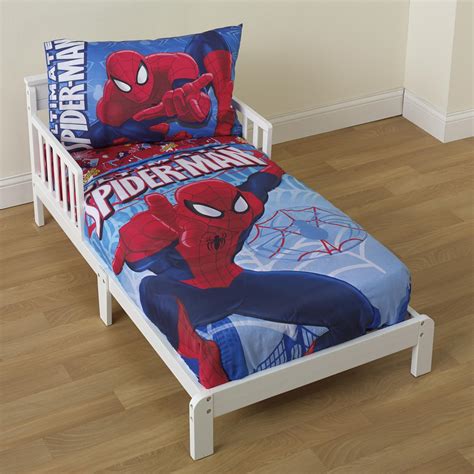 Marvel Toddler Boy's 4-Piece Bedding Set - Baby - Baby Bedding ...