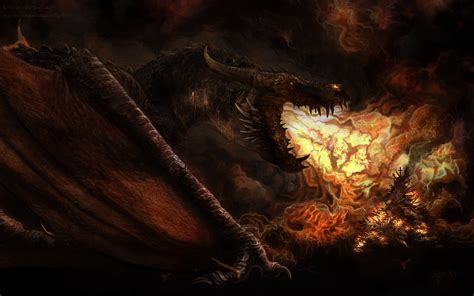 Balerion 2560x1600 Head Detail by LindseyBurcar on DeviantArt