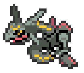 Shiny Rayquaza Custom Menu Sprite by RayquazaFlygon on DeviantArt