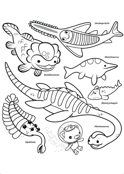 Octonauts Octopod Coloring Pages at GetDrawings | Free download