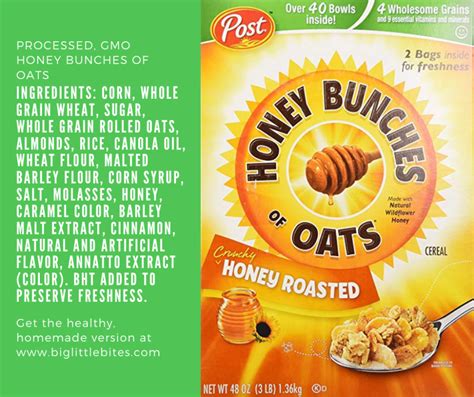 Honey Bunches of Oats Granola • Big Little Bites