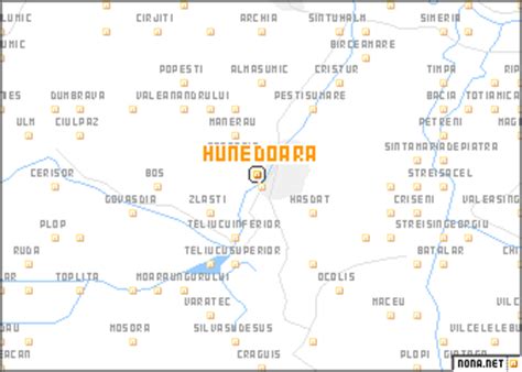 Hunedoara (Romania) map - nona.net