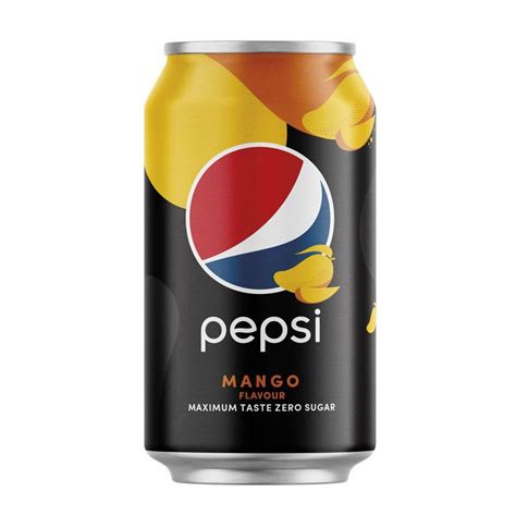 Pepsi Zero Mango – Αναψυκτικό Pepsi Χωρίς Ζάχαρη με Γεύση Μάνγκο 330ml ...