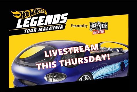 3rd Hot Wheels Legends Tour to be livestreamed this Thursday - Piston.my