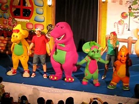 Barney & Friends 'live' at United Square - I Love You - YouTube