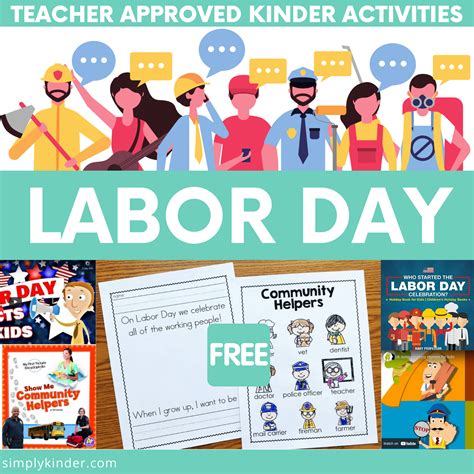 Labor Day Activities for Kindergarten - Simply Kinder