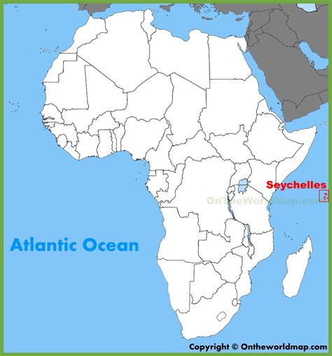 Seychelles location on the Africa map - Ontheworldmap.com