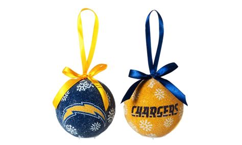 NFL 6-Pack LED Holiday Ornaments | Groupon Goods