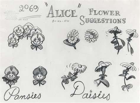 The flowers in Disney's Alice in Wonderland have attitude issues ...