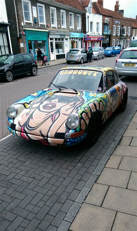 Thought you might appreciate this car. Crazy paint job! : r/gaming