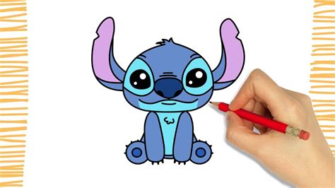 Baby Stitch Stitch cartoon, Lilo and stitch drawings, Stitch drawing ...