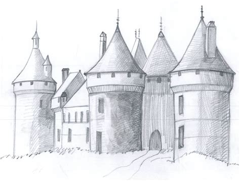 How to Draw a Medieval Castle (with Pictures) - wikiHow | Castle ...