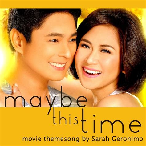 Sarah Geronimo – Maybe This Time Lyrics | Genius Lyrics