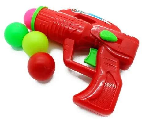 Amusing Ping Pong Ball Gun Toy (Red + Green)-in Toy Guns from Toys ...