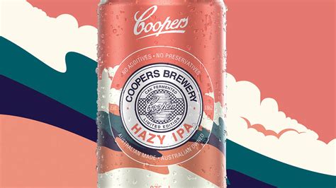 Catch A Wave With Coopers Brewery Hazy IPA | Dieline - Design, Branding ...