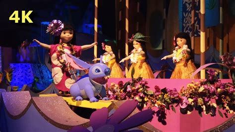 Disneyland It's A Small World Highlights with Disney Characters ...