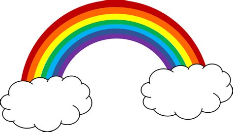 Rainbow sky cliparts free clipart club – Clipartix