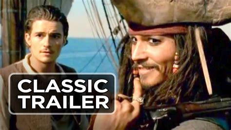 Pirates of the Caribbean: The Curse of the Black Pearl Official Trailer ...