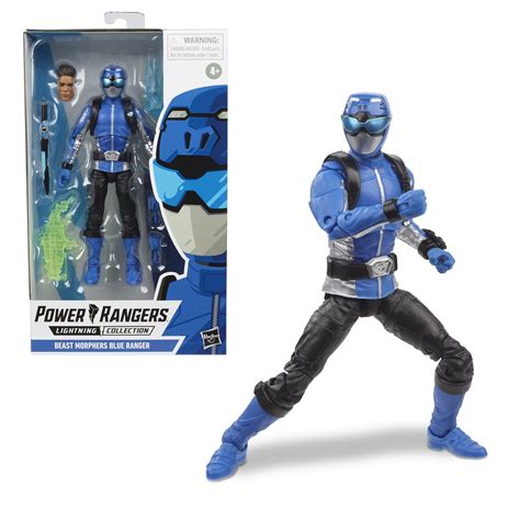 Power Rangers Lightning Collection Beast Morphers Blue Ranger 6-Inch ...