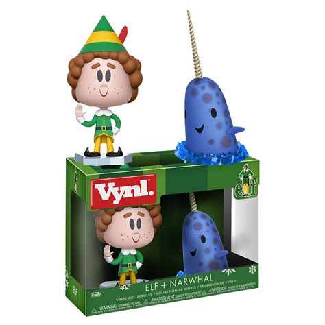 Elf - Buddy & Narwhal Vynl Figure 2-Pack - ZiNG Pop Culture