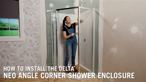 How To Install The Delta® Neo Angle Corner Shower Base, 60% OFF