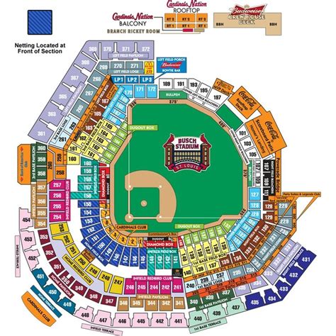 The Awesome and also Interesting busch stadium seating chart with rows ...