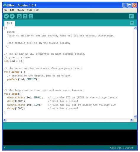 Loading the 'Blink' Example | Arduino Lesson 1. Blink | Adafruit ...