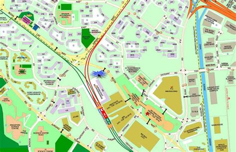 Jurong east map map - Map of jurong east map (Singapore)