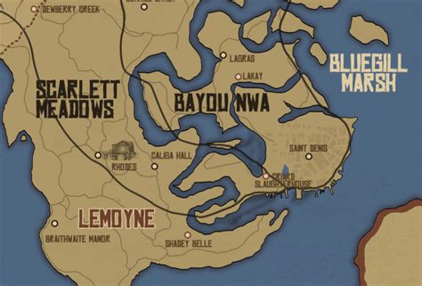 RDR2 Map | Interactive Map of Red Dead Redemption 2 Locations