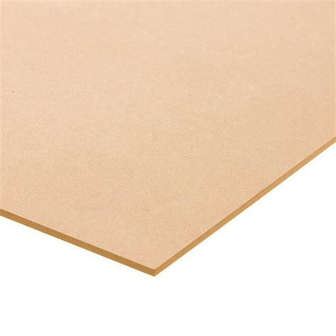 Medium Density Fiberboard (Common: 1/4 in. x 2 ft. x 4 ft.; Actual: 0. ...