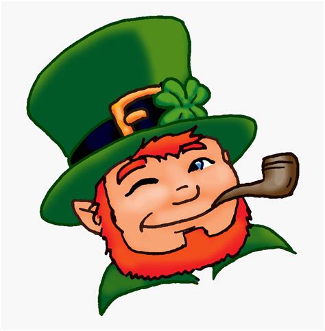 Leprechaun Smoking A Pipe, HD Png Download , Transparent Png Image ...