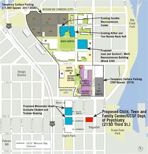 Ucsf Mission Bay Campus Map