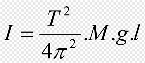 Moment of inertia Pendulum Motion Formula Oscillation, mathematical ...