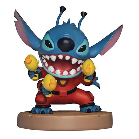 AUG209023 - DISNEY CLASSIC SERIES MEA-019 STITCH SPACE SUIT FIG ...