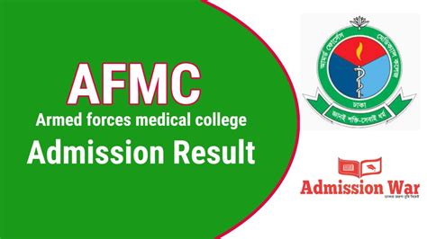 AFMC Admission Result 2023-2024 PDF