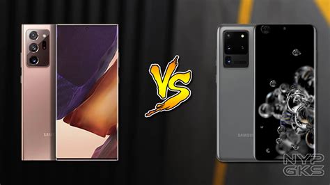 Samsung Galaxy Note 20 Ultra vs Galaxy S20 Ultra: Specs Comparison ...